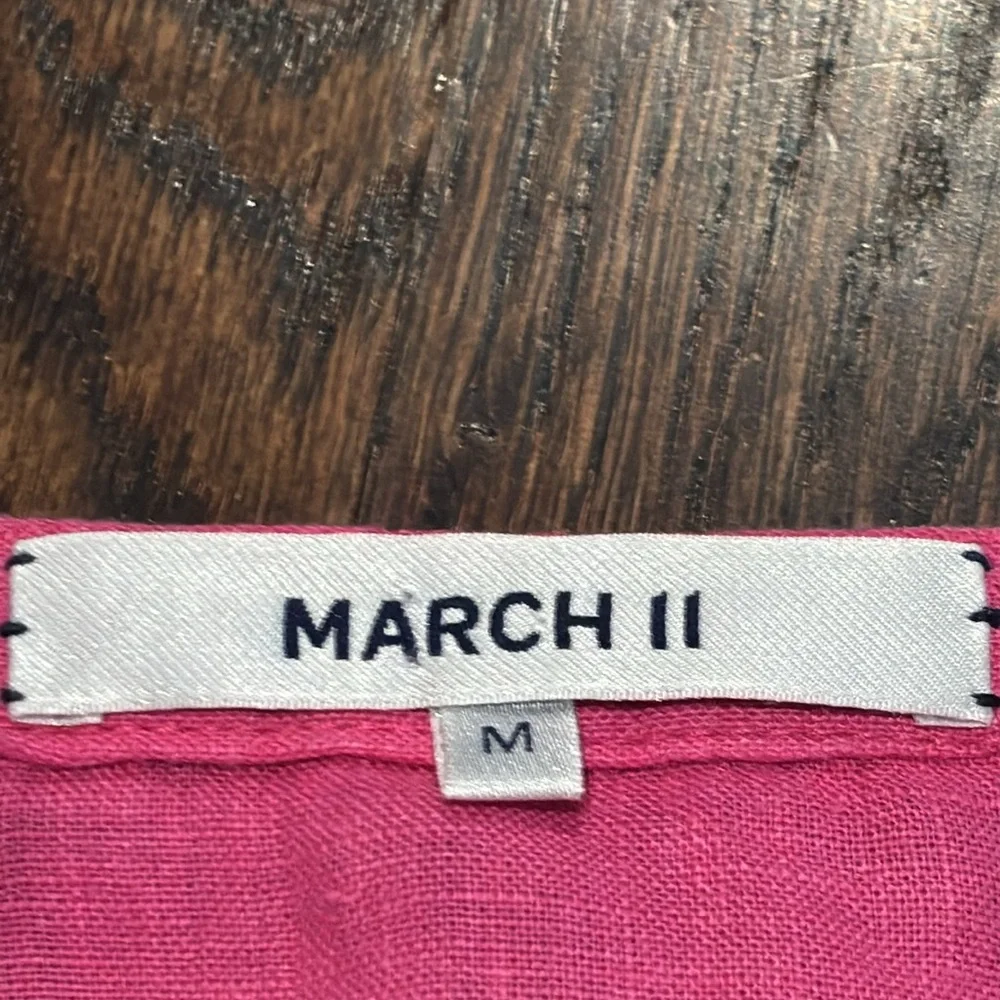 MARCH ll 100% Linen Tunic - Picture 6 of 6